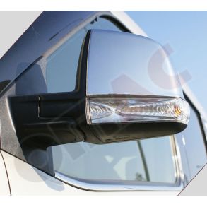 Spejlkappe 2 stk - FIAT DOBLO II / Opel Combo D - Krom ABS Plastik