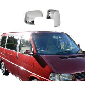 Spejlkappe 2 stk - VW T4 TRANSPORTER rg. 1990-2003 - Rustfri stl krom
