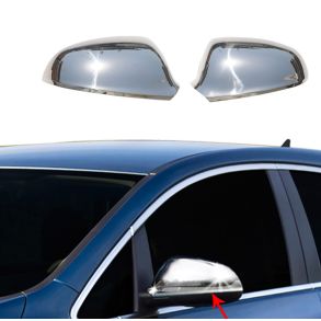 Spejlkappe 2 stk - OPEL ASTRA J rg. 2009->2015 - Rustfri stl krom