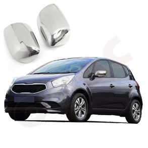 Spejlkappe 2 stk - KIA VENGA rg. 2009-> - Rustfri stl krom