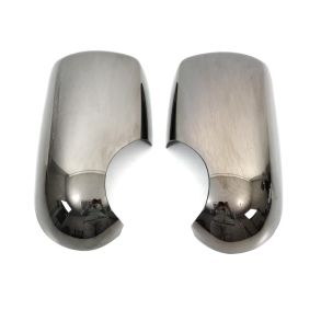 Spejlkappe 2 stk - FORD TRANSIT rg. 2000-2014 - Mrk Krom ABS Plastik