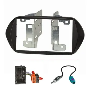 Radioramme 2DIN - Fiat Tipo rg. 2016-> - Sort