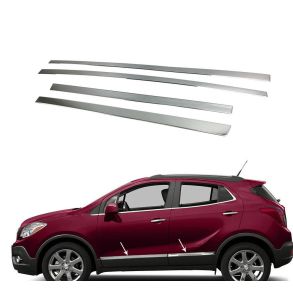 Sidelister - OPEL MOKKA X SUV rg. 2016-> - 4 stk. Rustfri stl krom