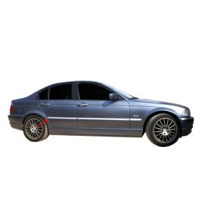 Sidelister - BMW 3 SERIES Sedan rg. 1998-2005 - 6 stk. Rustfri stl krom