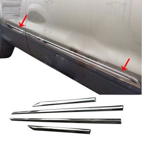 Sidelister - Ford Kuga II rg. 2013-> - 4 stk. Abs plastik krom