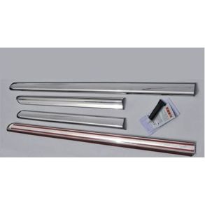 Sidelister - FIAT DOBLO I rg. 2000-2006 - 4 stk. Rustfri stl krom