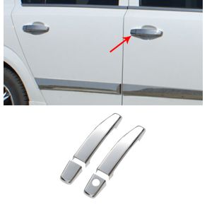 Chrom Drhndtag Cover i Rustfri Stl - Opel Astra H Hatchback 2004-2009 - 2 stk. covers 