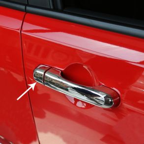 Chrom Drhndtag Cover i ABS Plastik - JEEP RENEGADE 2014->