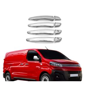 Chrom Drhndtag Cover i Rustfri Stl - Citroen Jumpy 2017-> 