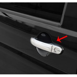 Chrom Drhndtag Cover i Rustfri Stl - VW T5 & T6 TRANSPORTER