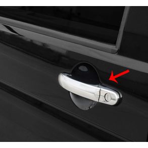 Chrom Drhndtag Cover i Rustfri Stl - VW T5 TRANSPORTER 2003-2015