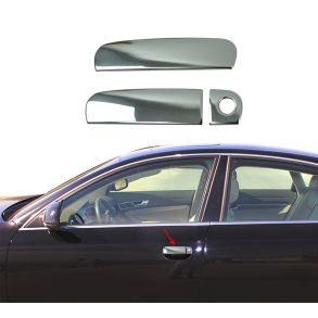 Chrom Drhndtag Cover i Rustfri Stl - AUDI A3 Hatchback 3-dr 2004-2012