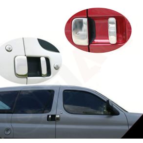 Chrom Drhndtag Cover i Rustfri Stl - Citroen Berlingo I 1996-2012