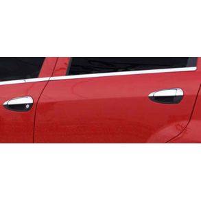 Chrom Drhndtag Cover i Rustfri Stl - Fiat Linea Sedan 2007->