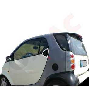 Chrom Drhndtag Cover i Rustfri Stl - Smart 450 Citycar 1998-2007