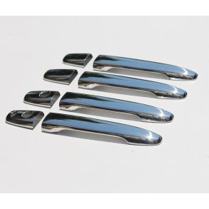 Chrom Drhndtag Cover i Rustfri Stl - MITSUBISHI OUTLANDER 2007-2013