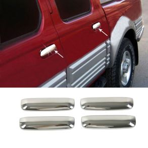 Chrom Drhndtag Cover i Rustfri Stl - Nissan Pickup 1997-2004