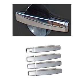 Chrom Drhndtag Cover i Rustfri Stl - Nissan Qashqai 2007-2014