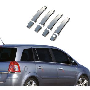 Chrom Drhndtag Cover i Rustfri Stl - Opel Astra H Hatchback 2004-2013