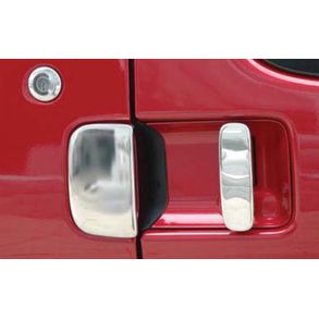 Chrom Drhndtag Cover i Rustfri Stl - Peugeot Partner 2004-2008