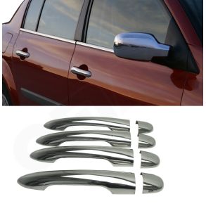 Chrom Drhndtag Cover i Rustfri Stl - Renault Espace 2006->