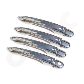 Chrom Drhndtag Cover i Rustfri Stl - RENAULT MEGANE III 2009->