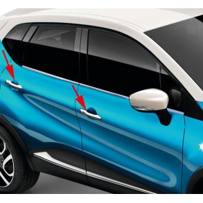 Drhndtag Cover i Krom Rustfri Stl - Renault CAPTUR SUV 2013->