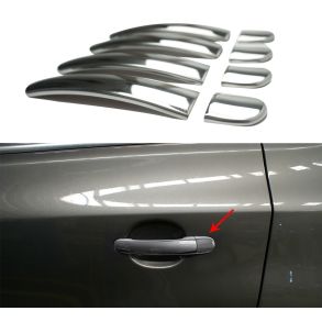 Chrom Drhndtag Cover i Rustfri Stl - VW TIGUAN SUV 2007-2016 