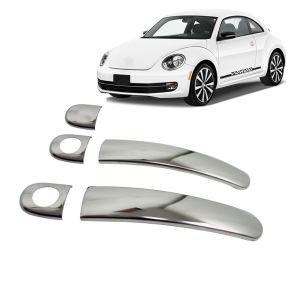 Chrom Drhndtag Cover i Rustfri Stl - VW Beetle 2013->