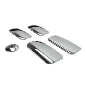 Chrom Drhndtag Cover i Rustfri Stl - Ford Transit 2000-2014