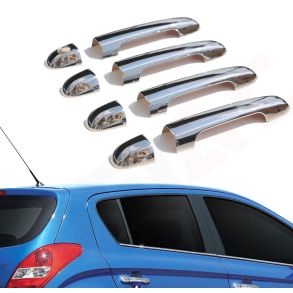 Chrom Drhndtag Cover i Rustfri Stl - Hyundai Elantra III Sedan 2007-2011
