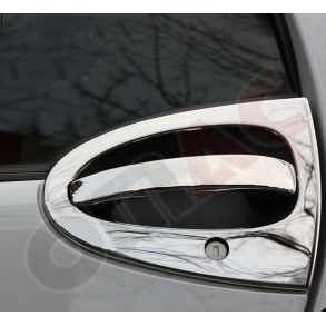 Chrom Drhndtag Cover i Rustfri Stl - Smart 451 Citycar 2007->