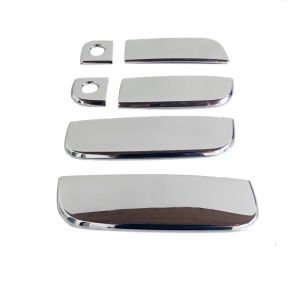 Chrom Drhndtag Cover i Rustfri Stl - Fiat Panda II Hatchback 2003-2012