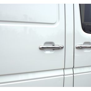 Chrom Drhndtag Cover i Rustfri Stl - Mercedes Sprinter W901 1995-2006