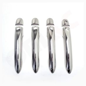 Chrom Drhndtag Cover i Rustfri Stl - Smart Forfour 453 2015->