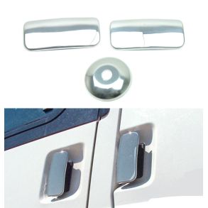 Chrom Drhndtag Cover i Rustfri Stl - Ford Transit 2000-2014