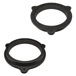 Hjttalerrammer 165 mm 2 Stk - Nissan / Opel / Renault rg. 2010-> 