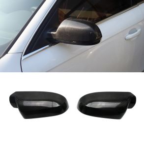 Spejlkappe 2 stk - Audi A3 Sportback rg. 2012-> - Sort Carbon