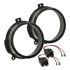 Hjttalerrammer 165 mm 2 Stk - Citroen / Peugeot rg. 2008-2018