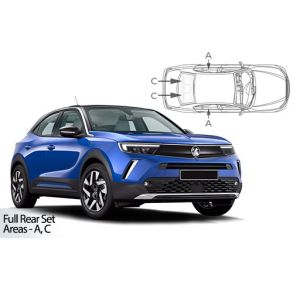 Solgardiner UV - Car Shades - Opel Mokka 5-Drs rg. 2020->