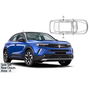 Solgardiner UV - Car Shades - Opel Mokka 5-Drs rg. 2020-> (Kun til sideruder)