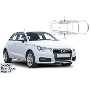 Solgardiner UV - Car Shades - AUDI A1 5DR 2010-2018 (Kun til sideruder)