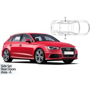 Solgardiner UV - Car Shades - AUDI A3 5-Drs 2012-2020 (Kun til sideruder)
