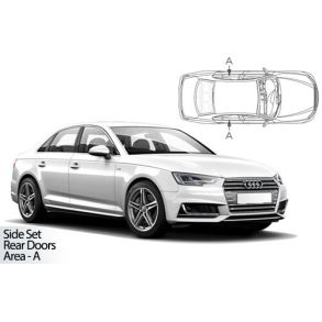 Solgardiner UV - Car Shades - AUDI A4 4-Drs 2015-> (Kun til sideruder)