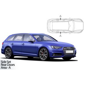 Solgardiner UV - Car Shades - AUDI A4 AVANT B9 2015-> (Kun til sideruder)