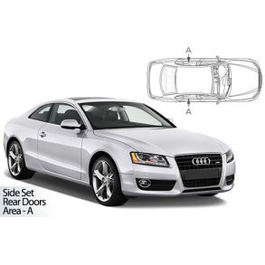 Solgardiner UV - Car Shades - AUDI A5 2DR COUPE 2007-2016 (Kun til sideruder)
