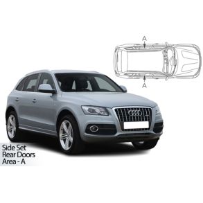 Solgardiner UV - Car Shades - AUDI Q5 5DR 2008-2017 (Kun til sideruder)