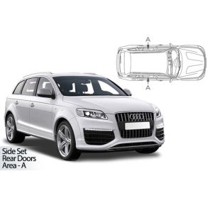 Solgardiner UV - Car Shades - AUDI Q7 5DR 2006-2015 (Kun til sideruder)