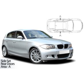 Solgardiner UV - Car Shades - BMW 1 SERIES 5-Drs E87 2004-2011 (Kun til sideruder)