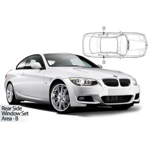 Solgardiner UV - Car Shades - BMW 3 SERIES (E92) 2 Door 2005-2012 (Kun til sideruder)